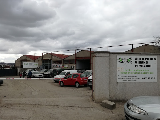 Aperçu des activités de la casse automobile AUTO PIECES GIBAND PEYRACHE située à SAINT-ETIENNE (42000)